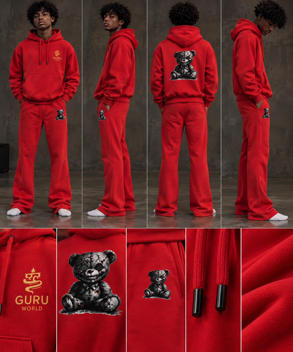Teddy Mare Stacked Jogger Set