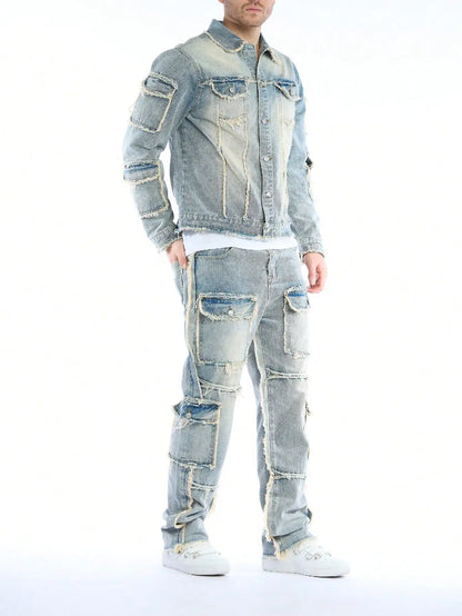 Denim Two-Piece Set (Jeans + Denim Jacket) — product image 3