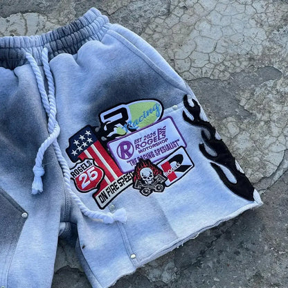 Y2K Harajuku  Hip-hop Shorts — product image 4