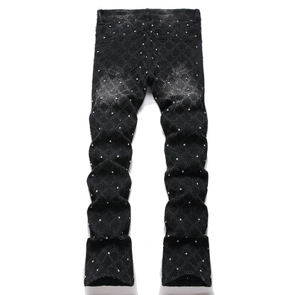 Boot Cut Crystal Designed Jeans — product image 5