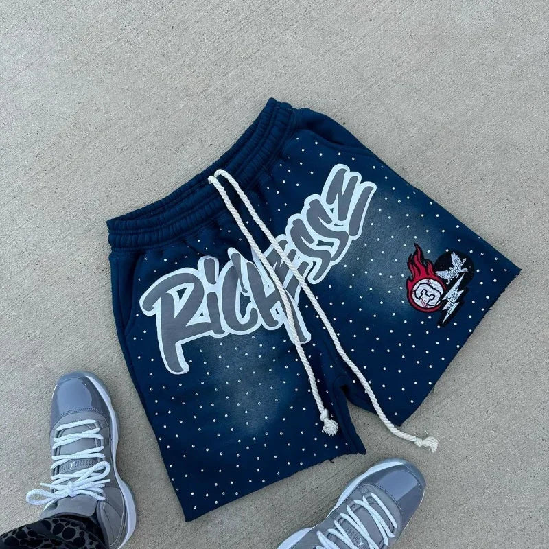 Y2K Harajuku  Hip-hop Shorts