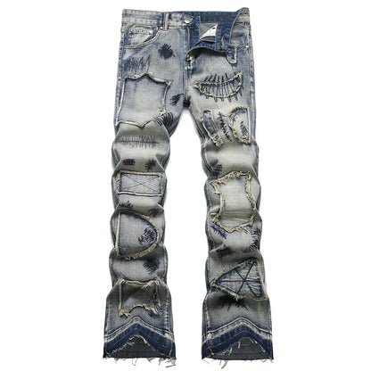 Boot Cut Streetwear Vintage Blue Jeans — product image 3