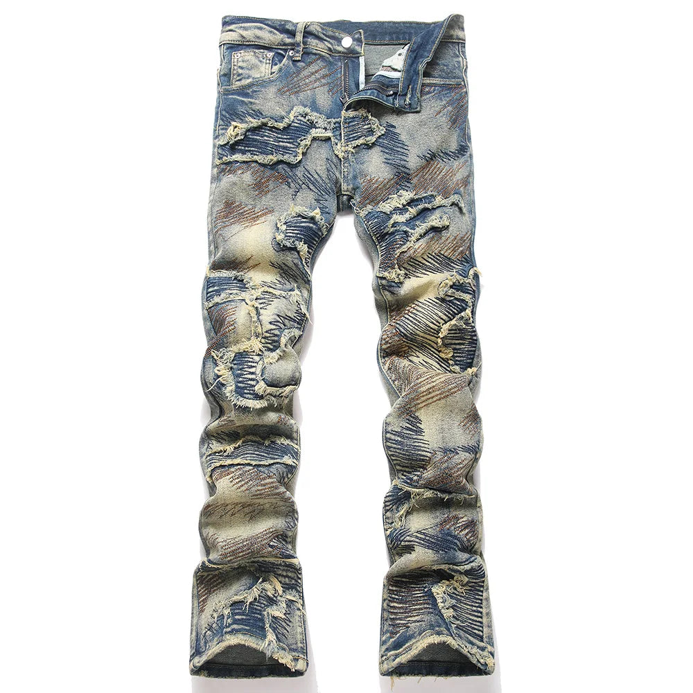 Boot Cut Stretch Flared Denim Slim