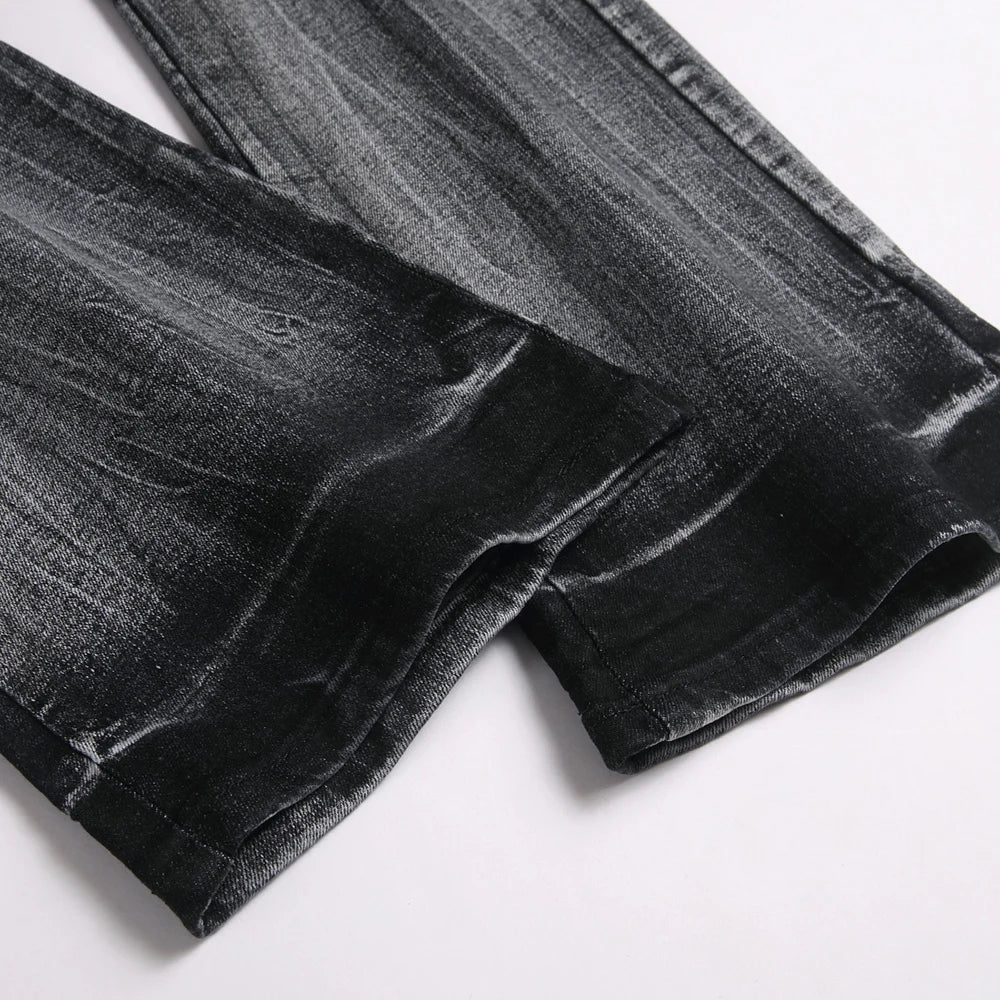 Multi Pocket Cargo Flared Streetwear Jeans