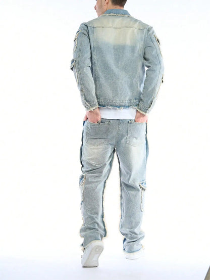 Denim Two-Piece Set (Jeans + Denim Jacket) — product image 2