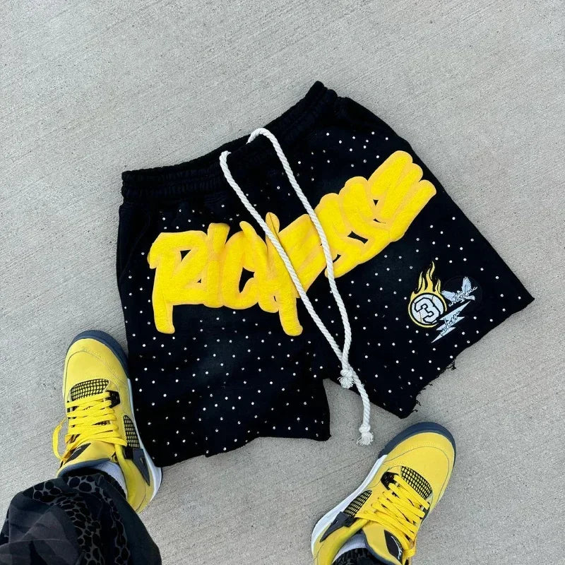 Y2K Harajuku  Hip-hop Shorts