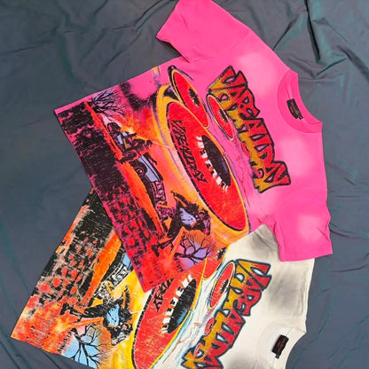 VAD Streetwear Rhinestone  Oversized T-shirt — product image 10