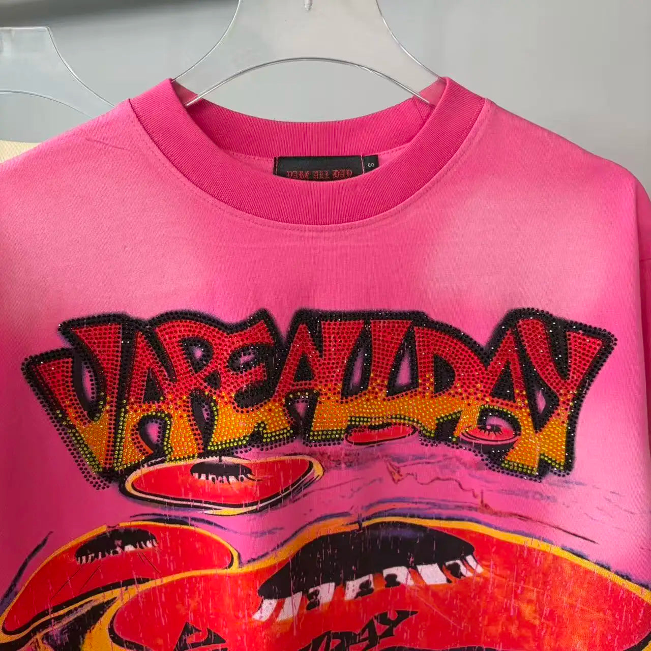 VAD Streetwear Rhinestone  Oversized T-shirt