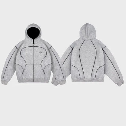 Street Striped Two-Piece Set – Hoodie & Pants — product image 9