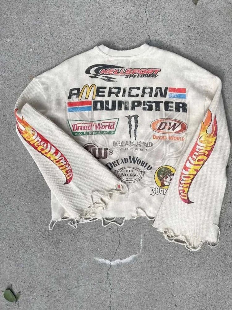 Long sleeved America Dumpster T-Shirt