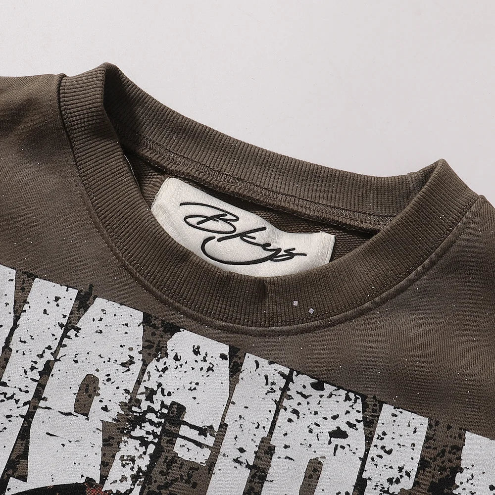 No Discipline Cropped Tee
