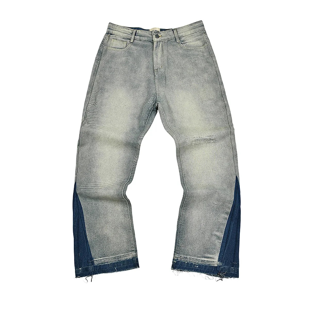 Oversized-Acid Washed Baggy Jeans