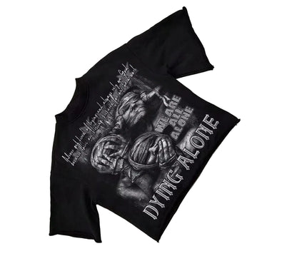 Came Alone, Leaving Alone Oversized T Shirt — product image 6