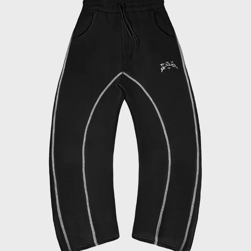 Street Striped Two-Piece Set – Hoodie & Pants