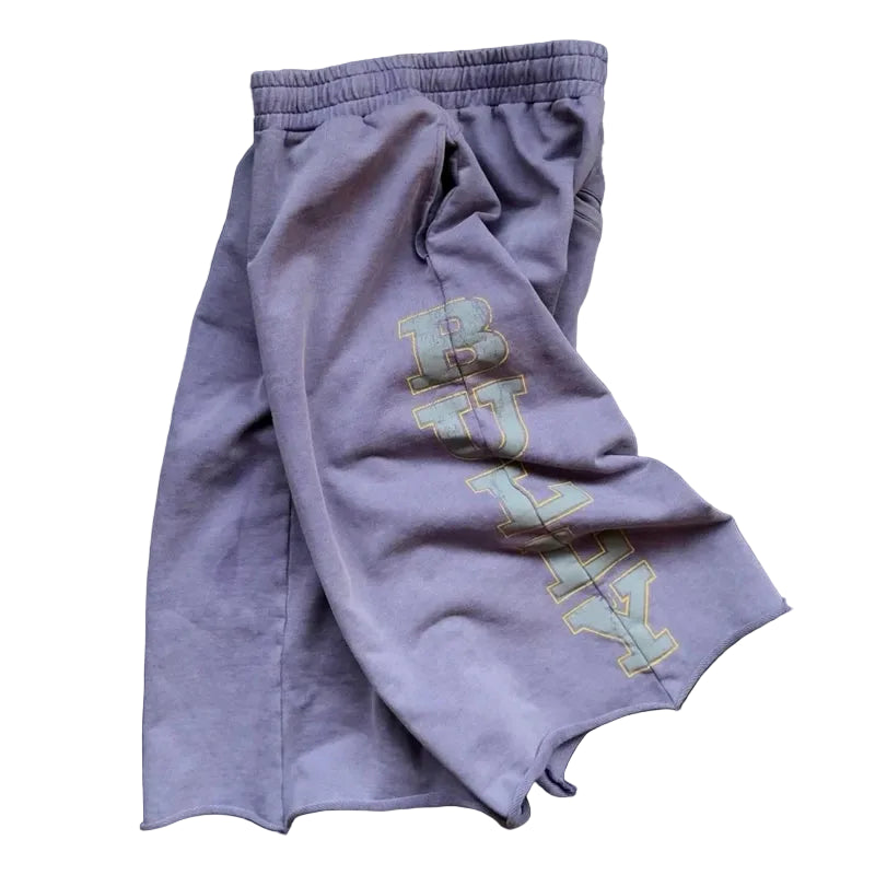 Y2K Retro Purple Sunfade Short