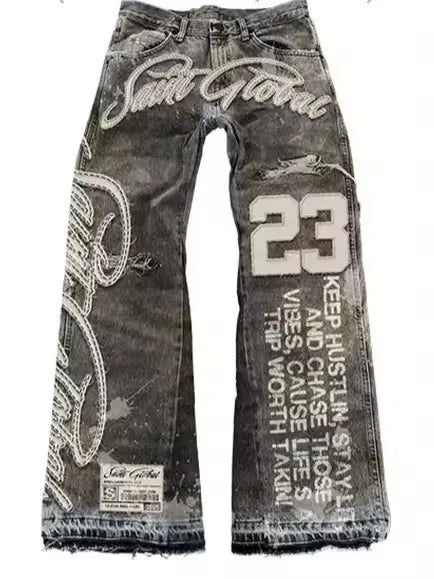 Vintage Jeans Two Piece Set