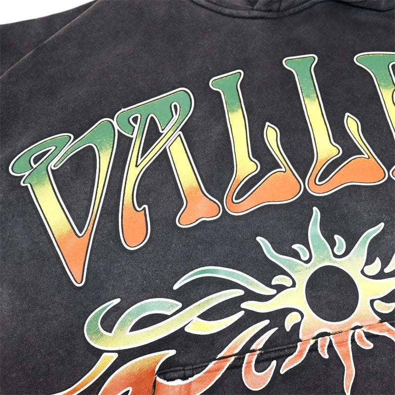 Vale Pure Cotton VALLEY Washed  Retro Tracksuit