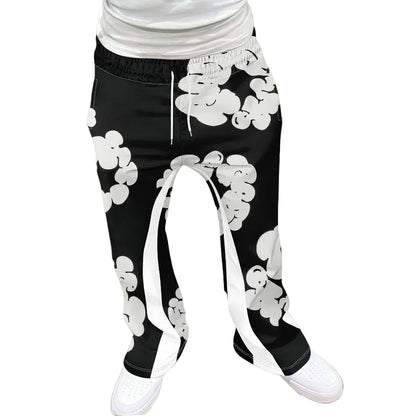 Street Style Corsage Print Joggers — product image 3
