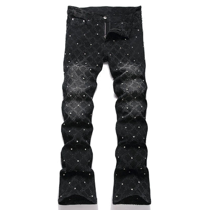Boot Cut Crystal Designed Jeans — product image 4