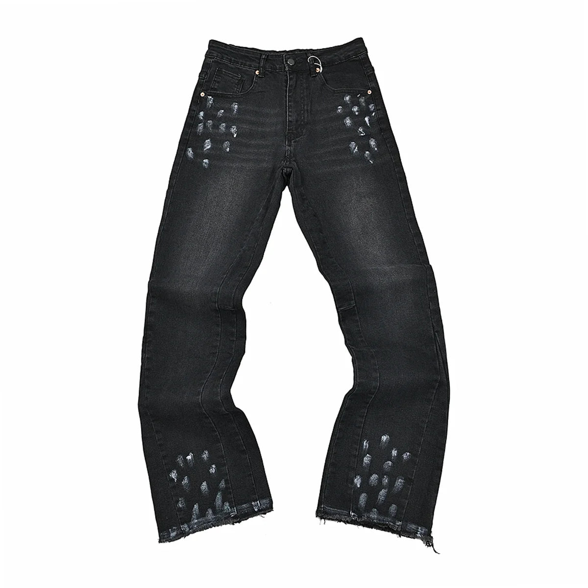 Oversized-Acid Washed Baggy Jeans