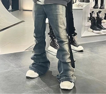 Gradient Washed  Micro-flare Jeans — product image 2