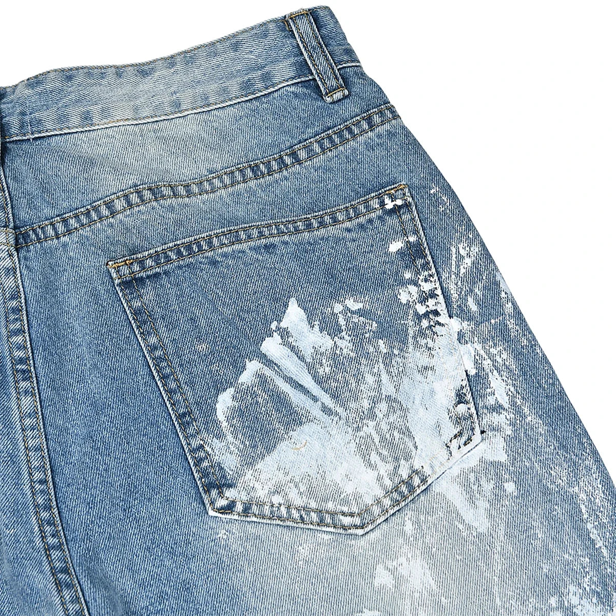 Oversized-Acid Washed Baggy Jeans