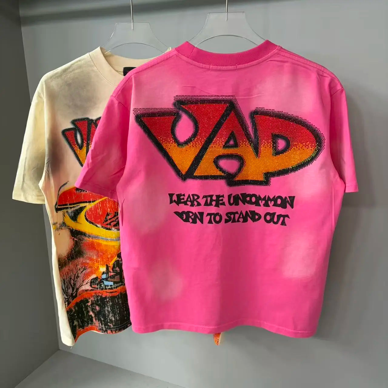 VAD Streetwear Rhinestone  Oversized T-shirt