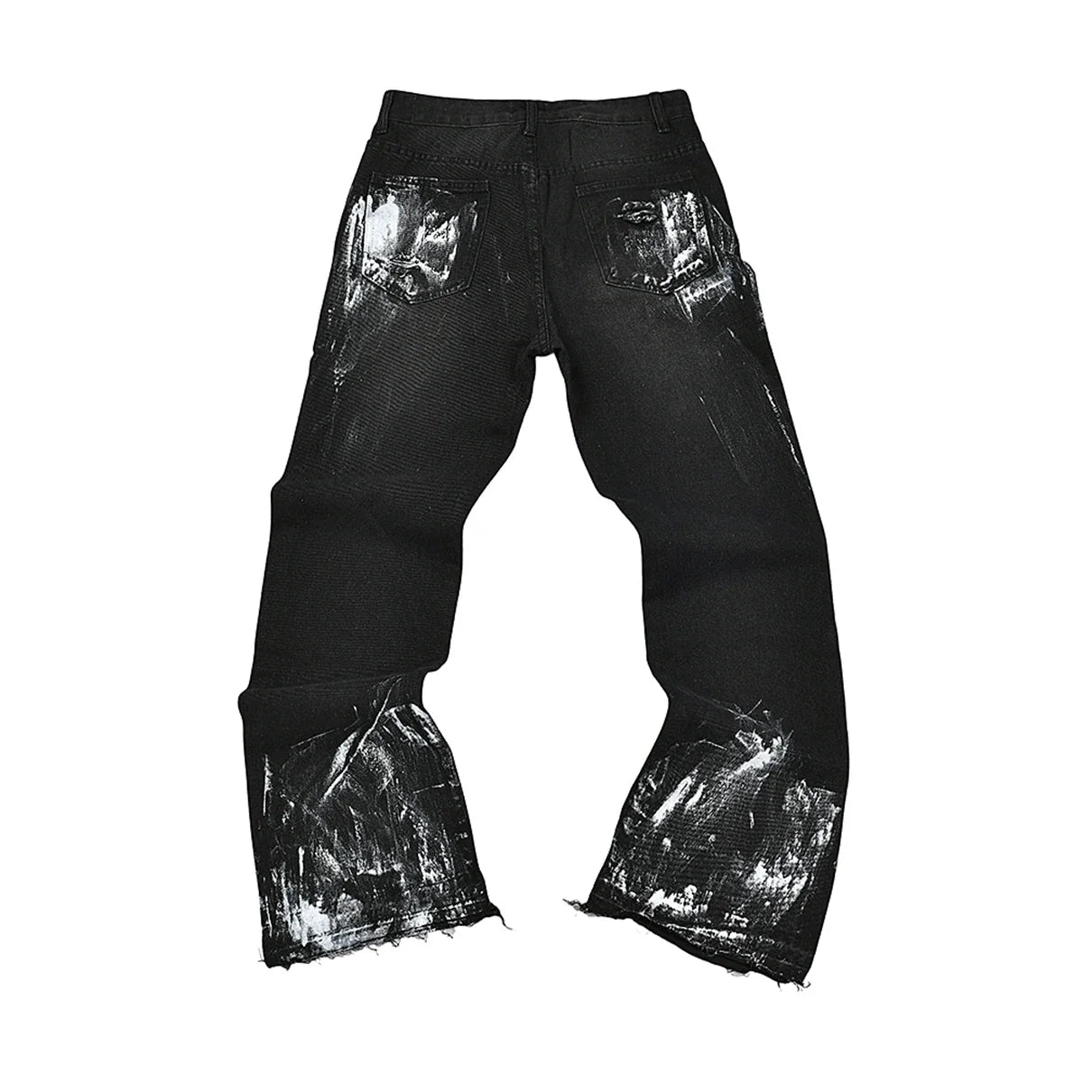 Oversized-Acid Washed Baggy Jeans