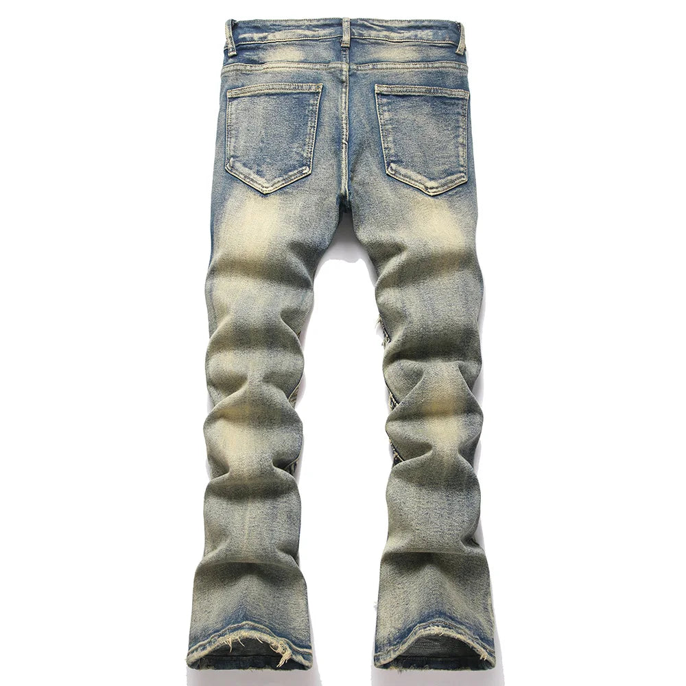 Boot Cut Stretch Flared Denim Slim