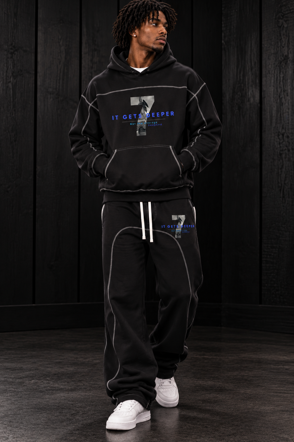 DèɛpEŋD "It Gets Deeper" Athletic Set