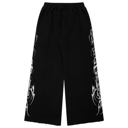 "TRIBAMETAL" SWEATPANTS — back view