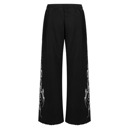 "TRIBAMETAL" SWEATPANTS — back view