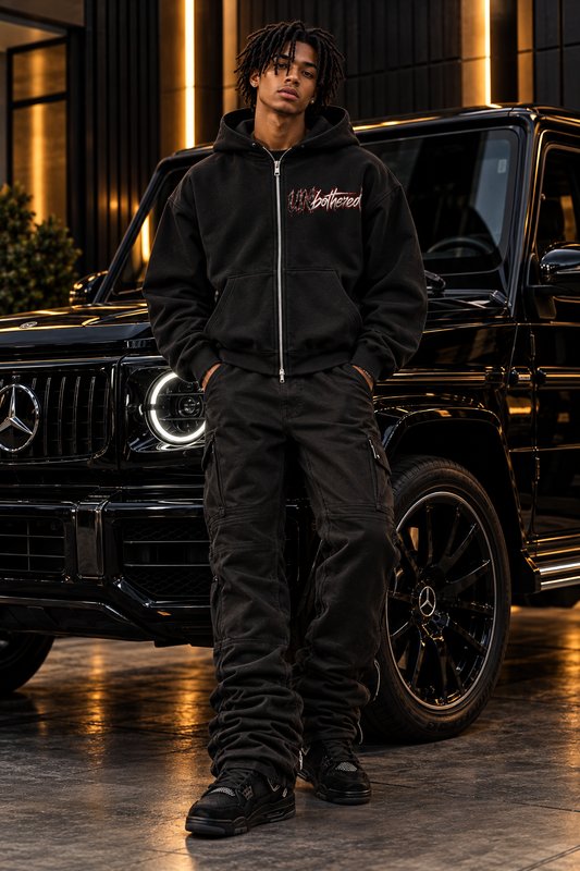 DèɛpEŋD Unbothered Fleeced Hoodie
