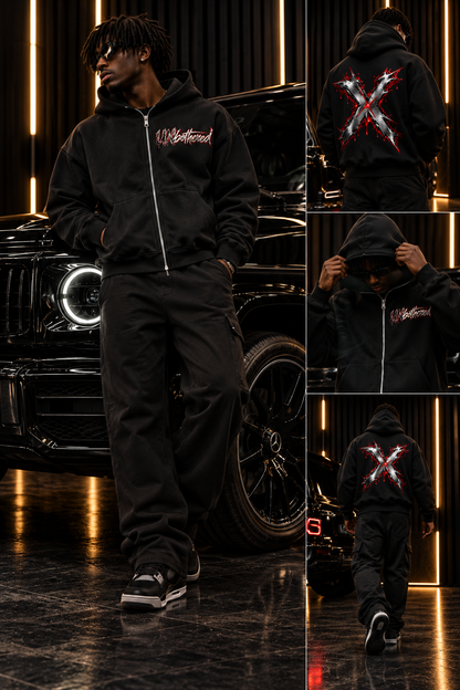 DèɛpEŋD Unbothered Fleeced Hoodie