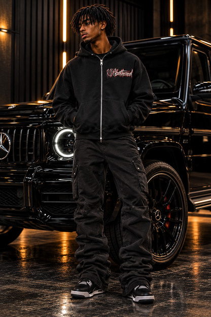 DèɛpEŋD Unbothered Fleeced Hoodie