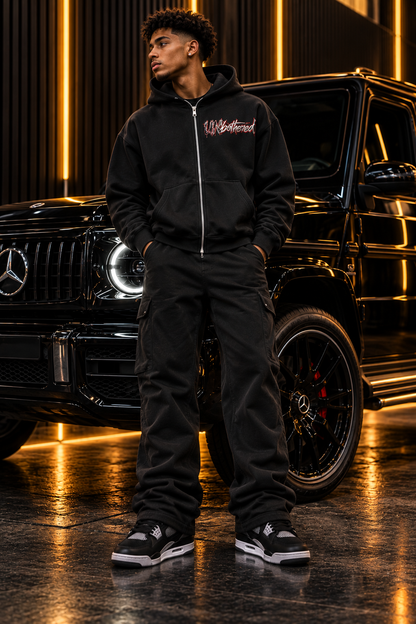 DèɛpEŋD Unbothered Fleeced Hoodie