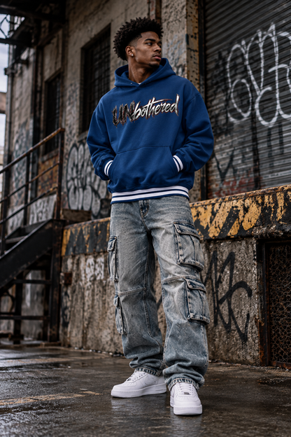DèɛpEŋD Unbothered Oversized Hoodie