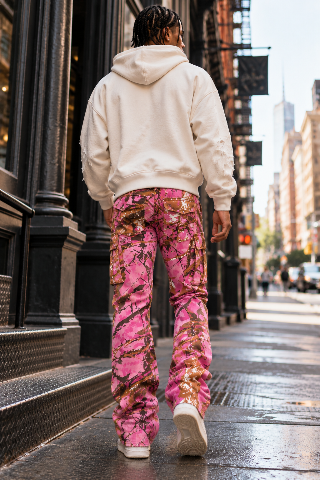 CAMO CARGO PANTS