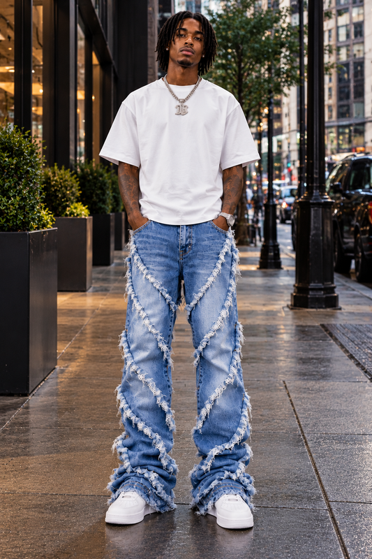 503 Storm Stack Jeans Mid Wash
