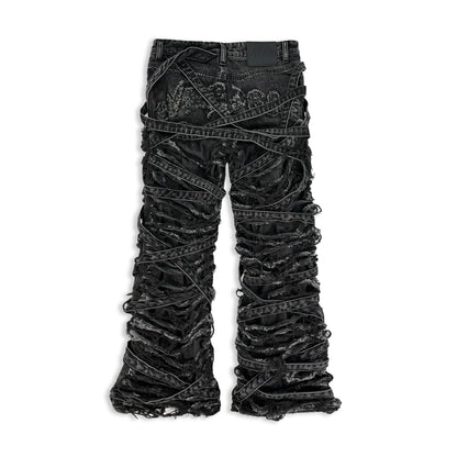"VENIM 2.0" - ONYX Jeans — back view