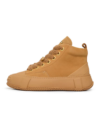 Valabasas "Vision" High Top Shoes - Tan Leather — product image 1