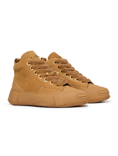 Valabasas "Vision" High Top Shoes - Tan Leather — product image 2