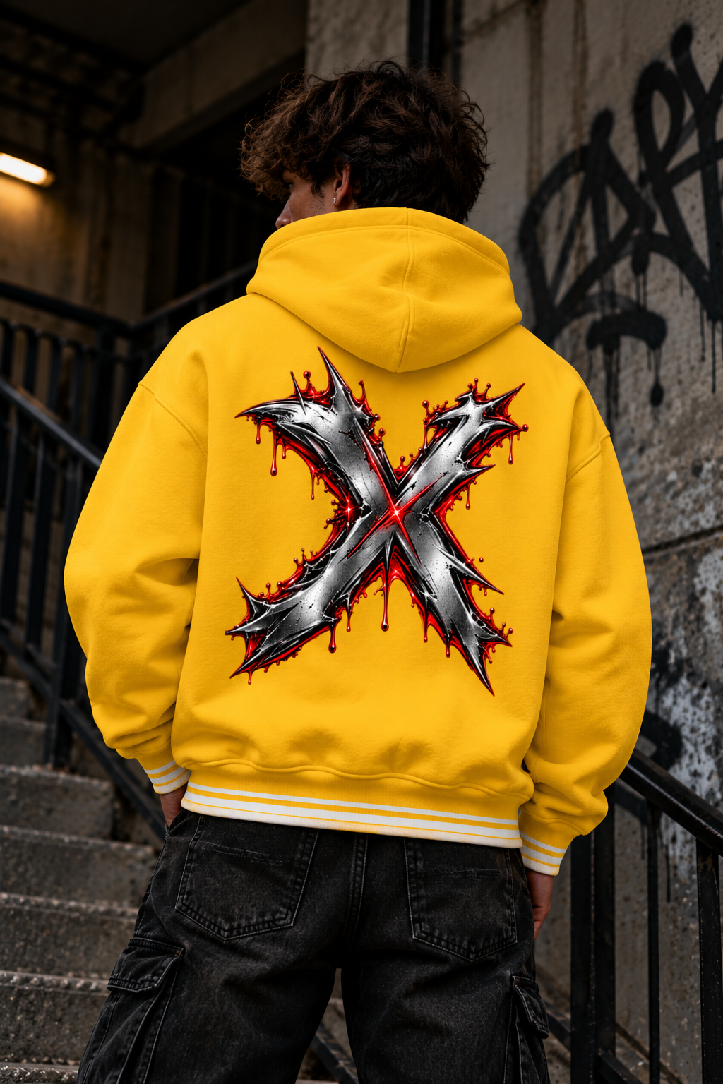 DèɛpEŋD Unbothered Oversized Hoodie