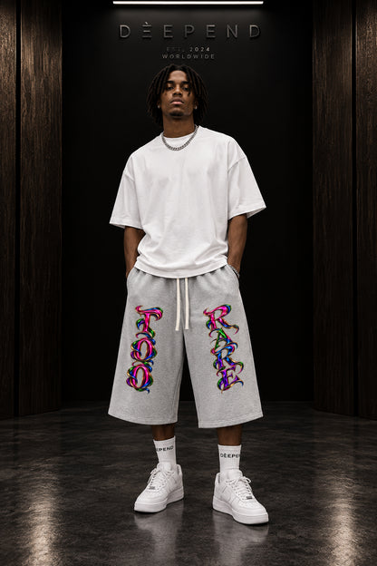 DèɛpEŋD Too Rare Three-quarter Shorts — product image 2