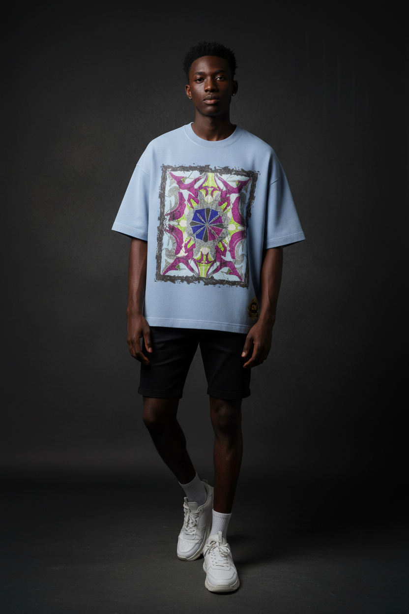 Abyss Tee - Baby Blue
