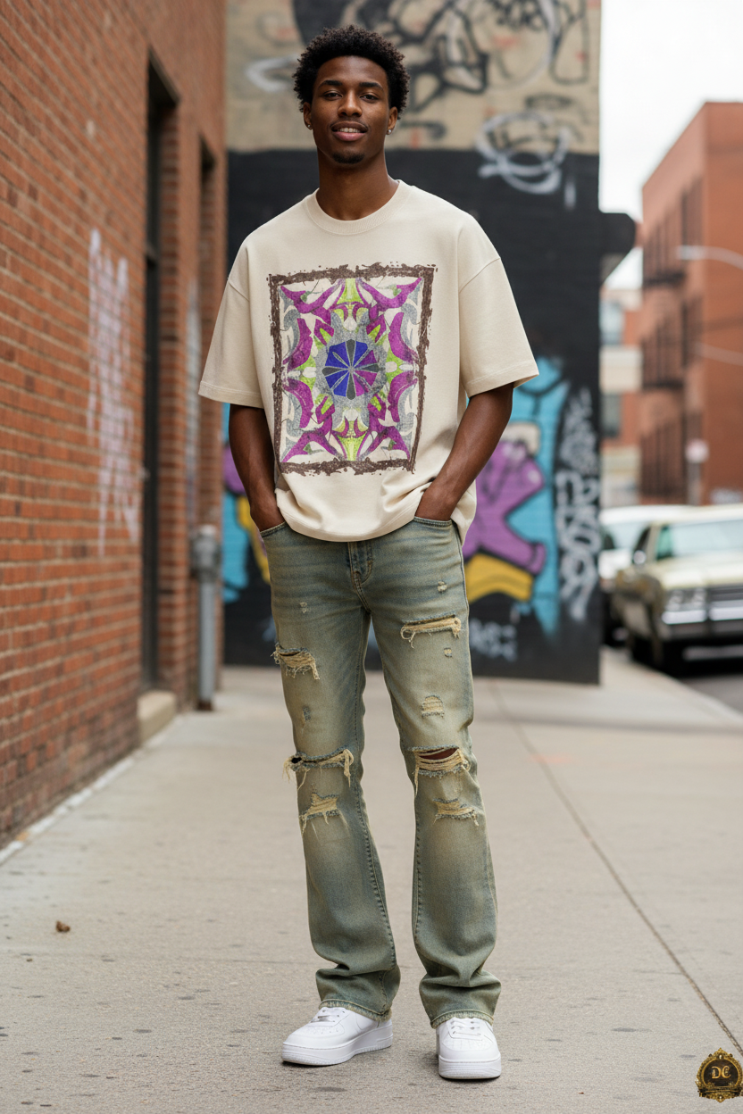 Abyss Tee Lifestyle - Beige