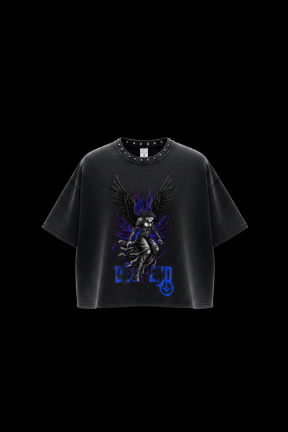 Angel Gains Tee Front Ghost Mockup