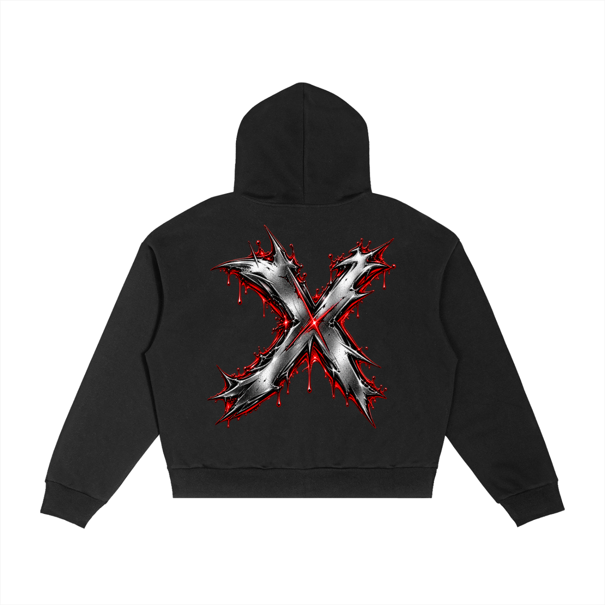 DèɛpEŋD Unbothered Plaid Hood Zip Up