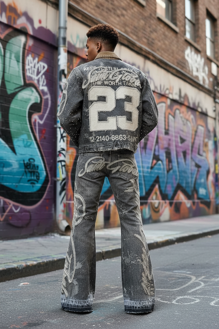 Back view