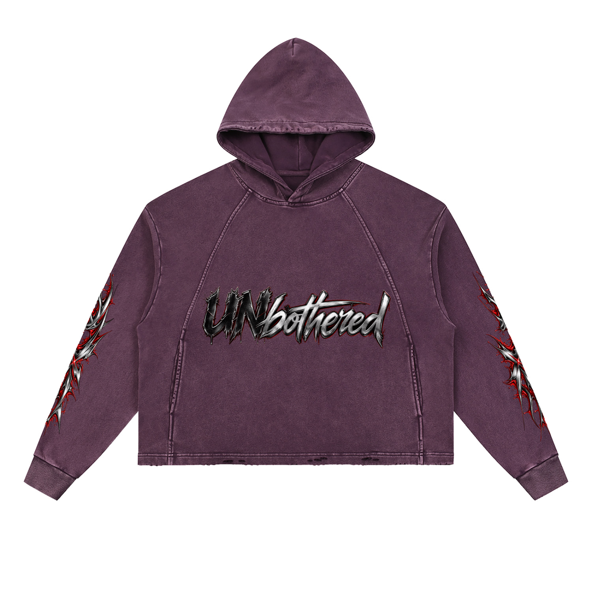 DèɛpEŋD Unbothered Vintage Washed Hoodie